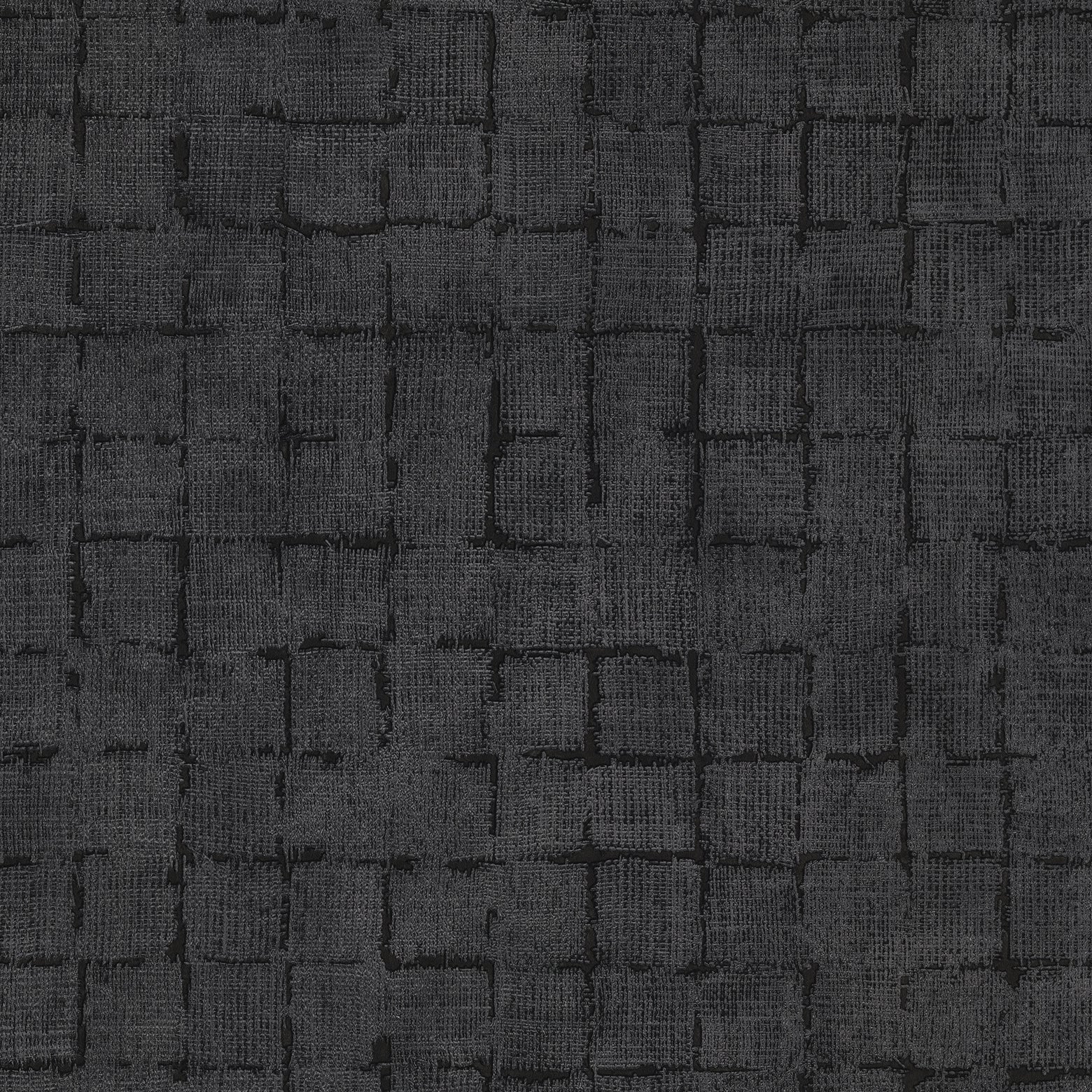 Picture of Blocks Charcoal Checkered Wallpaper