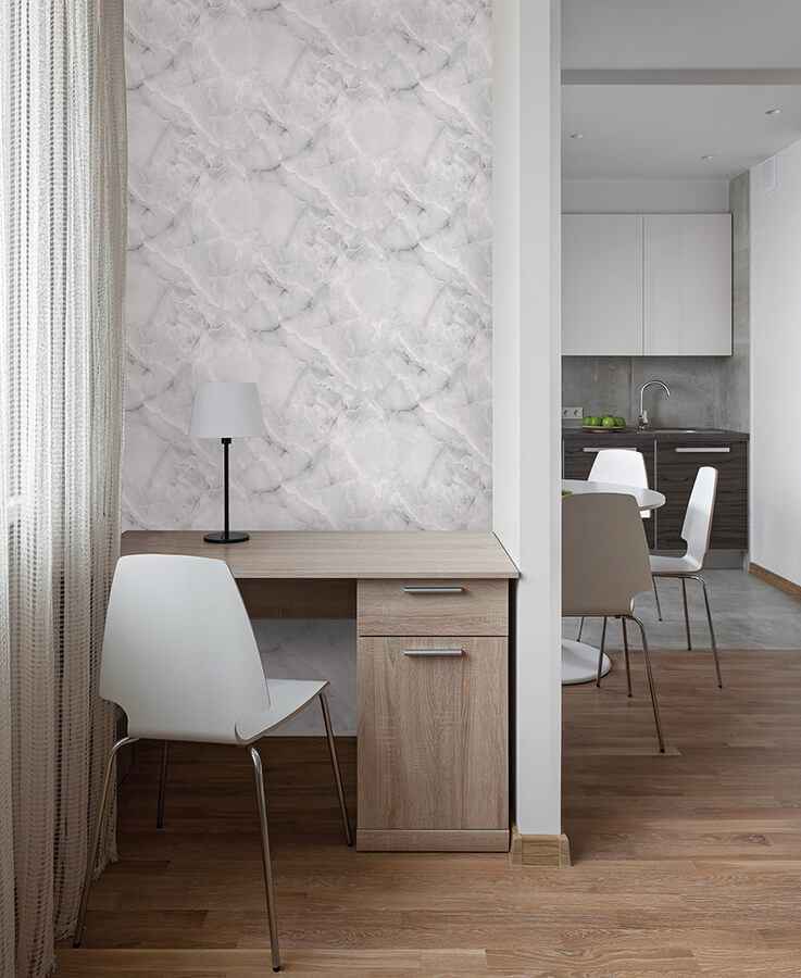 Danby Marble Peel and Stick Wallpaper - York Wallcoverings - MS6131 - York Wallcoverings Wallpaper