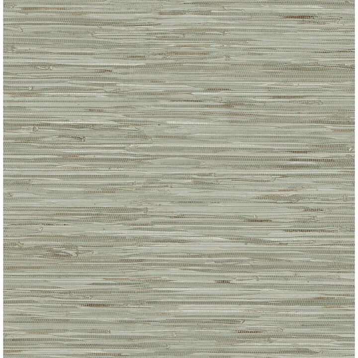 Green Grassweave Peel and Stick Wallpaper - York Wallcoverings - NUS4993 - York Wallcoverings Wallpaper