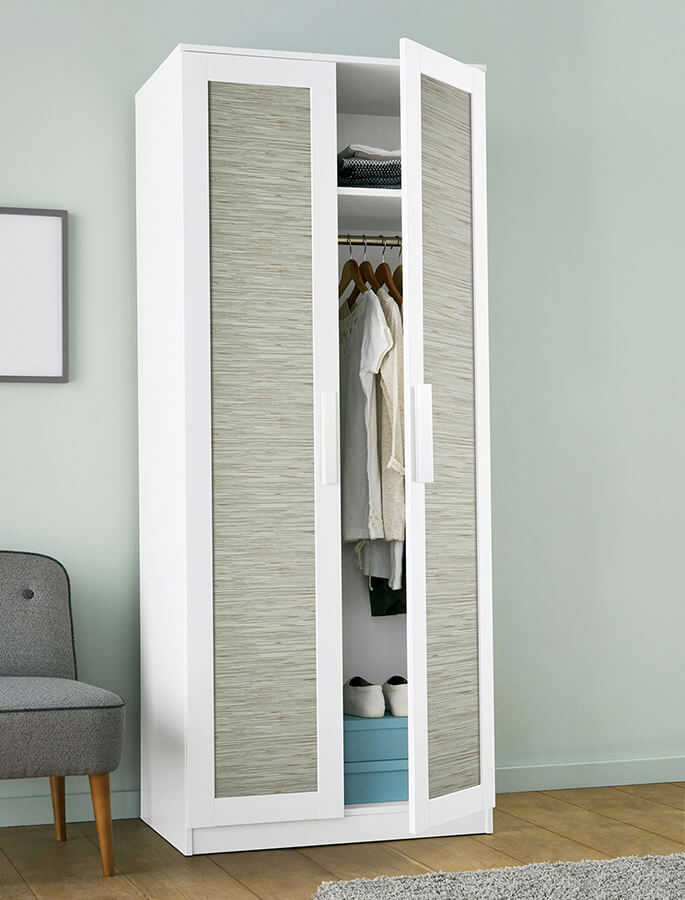 Green Grassweave Peel and Stick Wallpaper - York Wallcoverings - NUS4993 - York Wallcoverings Wallpaper