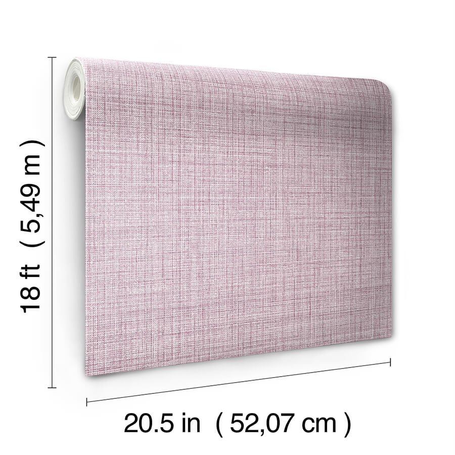 Purple Lansdowne Peel and Stick Wallpaper - York Wallcoverings - NUS4995 - York Wallcoverings Wallpaper