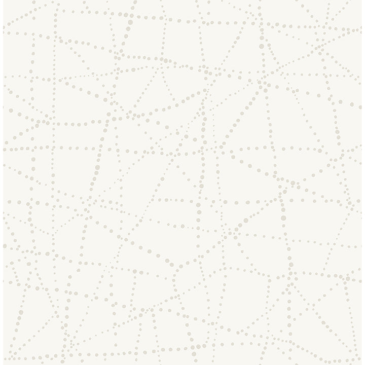 Picture of Alcott Ivory Dotted Wallpaper