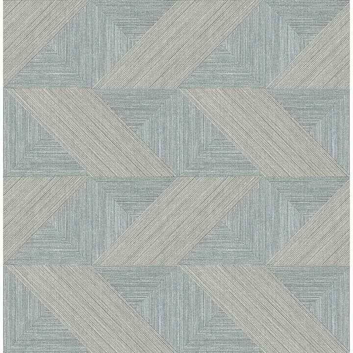 Presley Slate Tessellation Wallpaper - York Wallcoverings - 4141-27136
