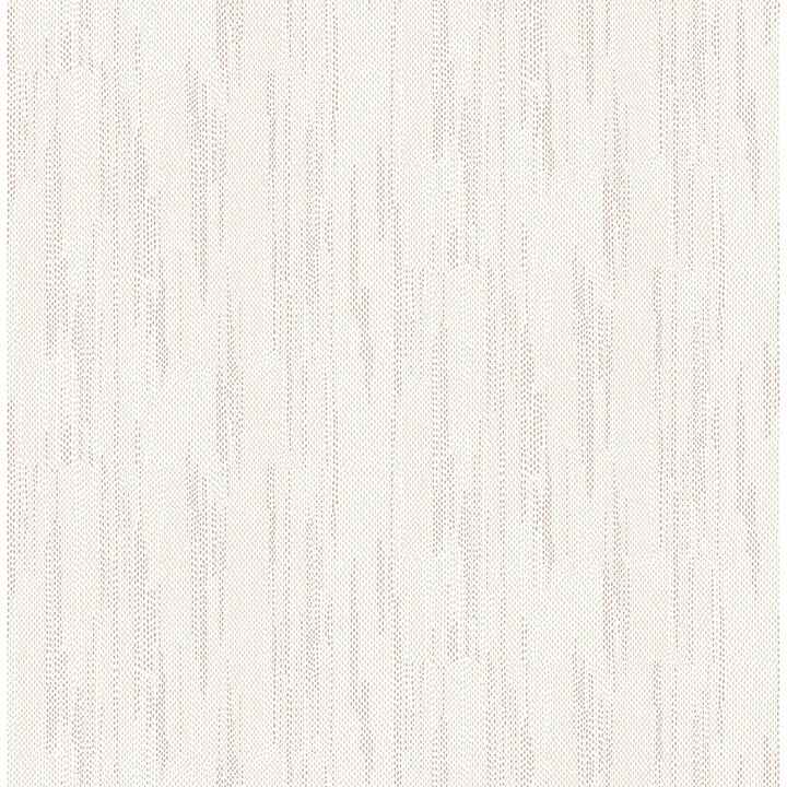 Baris Rose Gold Stipple Stripe Wallpaper - York Wallcoverings - 4141-27147