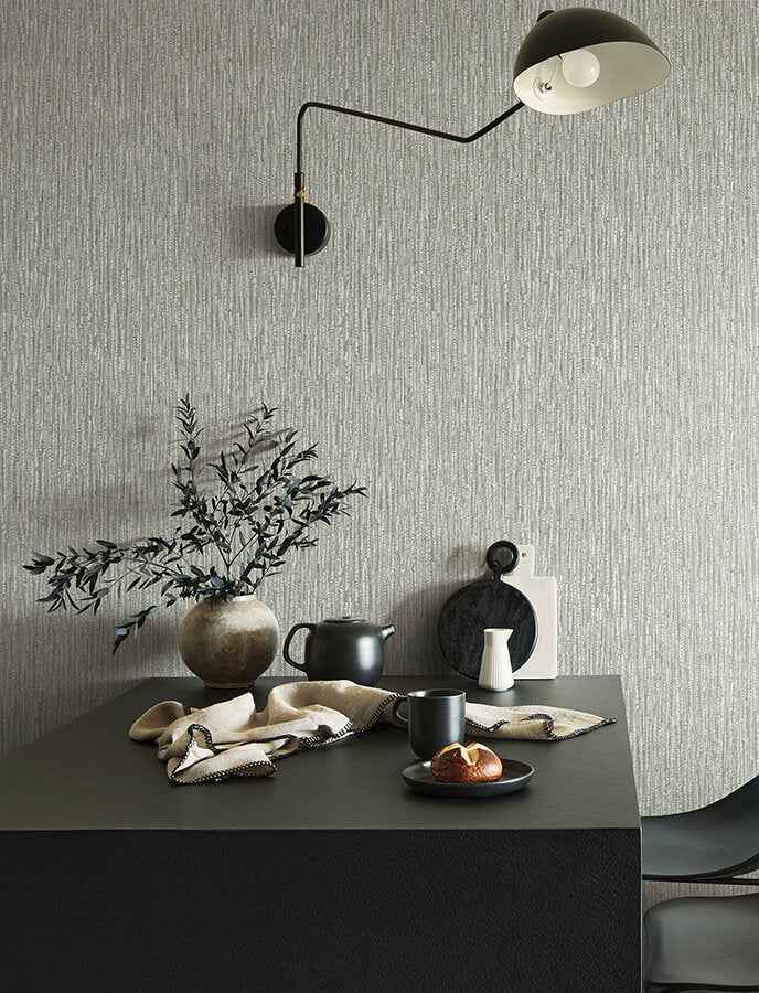 Corliss Moss Beaded Strands Wallpaper - York Wallcoverings - 4141-27153 - York Wallcoverings Wallpaper
