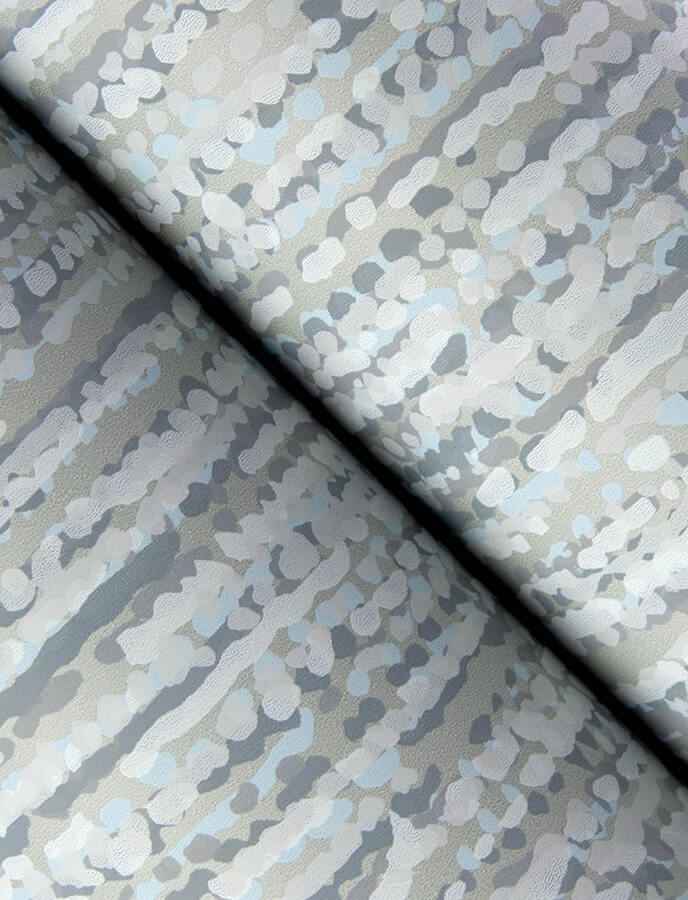 Corliss Grey Beaded Strands Wallpaper - York Wallcoverings - 4141-27154 - York Wallcoverings Wallpaper