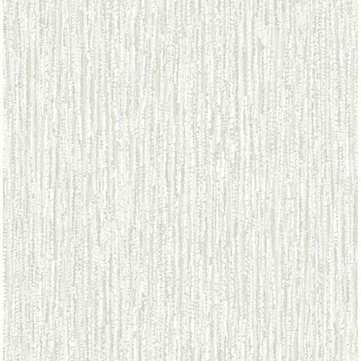 Corliss Light Grey Beaded Strands Wallpaper - York Wallcoverings - 4141-27155 - York Wallcoverings Wallpaper