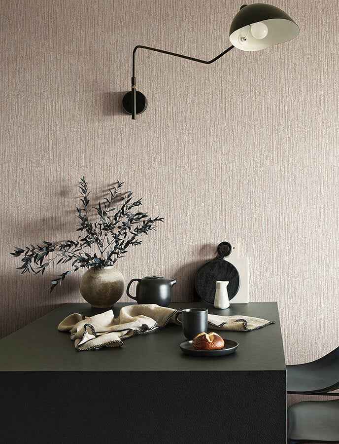 Corliss Blush Beaded Strands Wallpaper - York Wallcoverings - 4141-27157 - York Wallcoverings Wallpaper