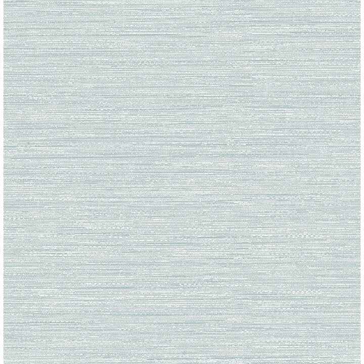 Sheehan Light Blue Faux Grasscloth Wallpaper - York Wallcoverings - 4141-27162
