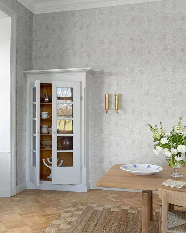 Vine White Woodland Fruits Wallpaper - York Wallcoverings - 4153-82016 - York Wallcoverings Wallpaper