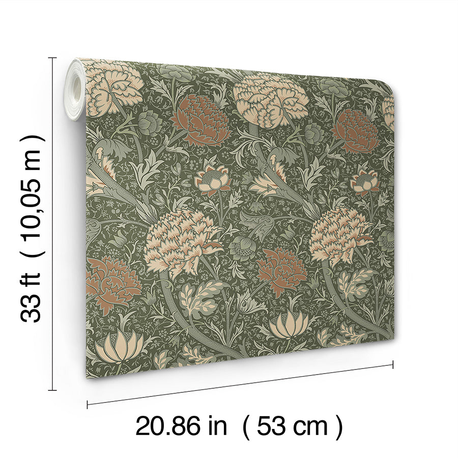 cray-sea-green-floral-trail-wallpaper-york-wallcoverings-4153-82035