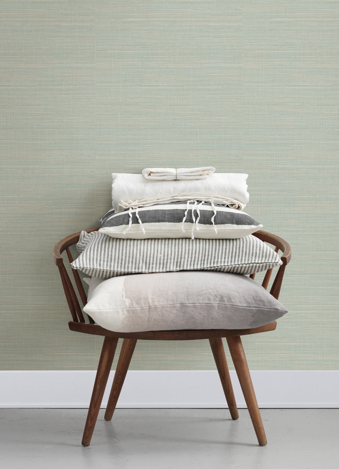 Spinnaker Aqua Netting Wallpaper  | Brewster Wallcovering - The WorkRm