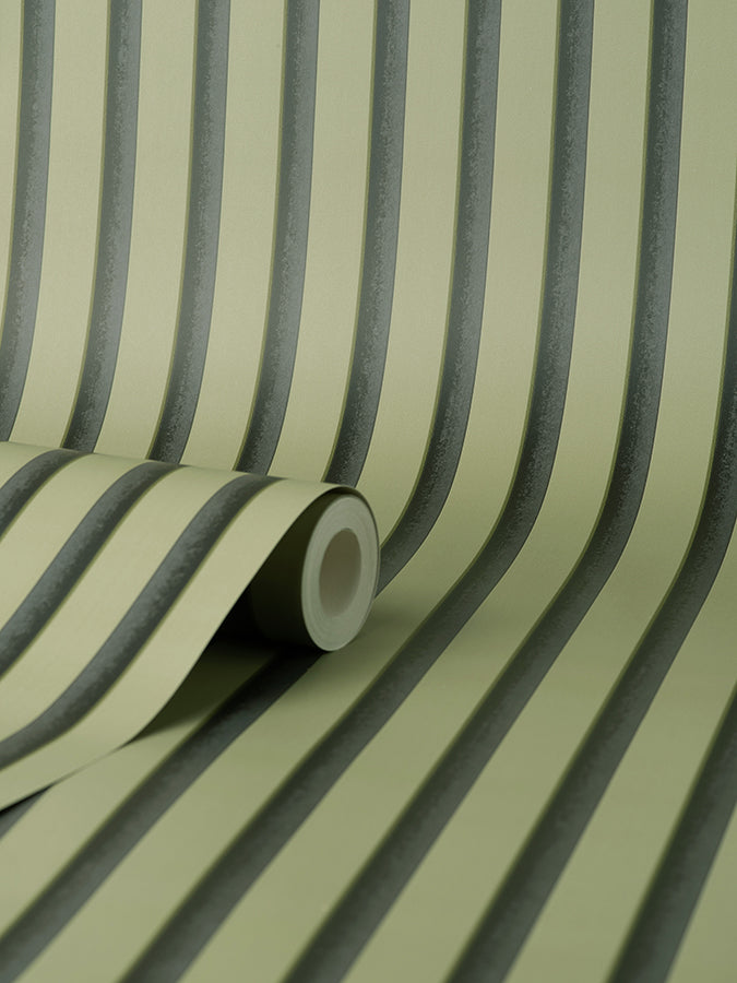 reggie-olive-vertical-slats-wallpaper-york-wallcoverings-fd43289 - York Wallcoverings Wallpaper