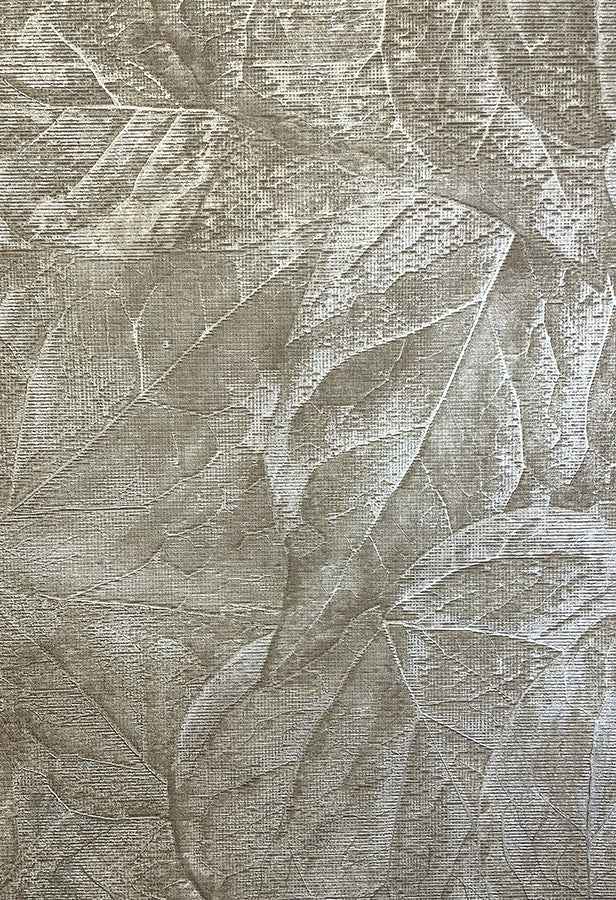 Aspen Stone Leaf Wallpaper - York Wallcoverings - M95661 - York Wallcoverings Wallpaper
