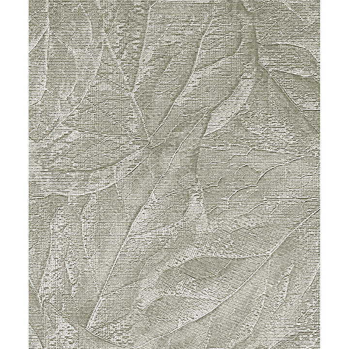 Picture of Aspen Sterling Leaf Wallpaper