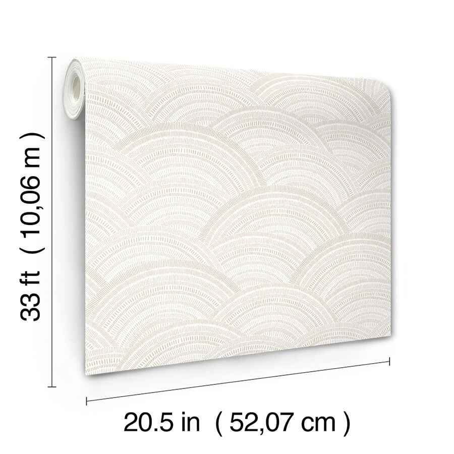 Encircle Dove Geometric Wallpaper - York Wallcoverings - 4146-27201 - York Wallcoverings Wallpaper