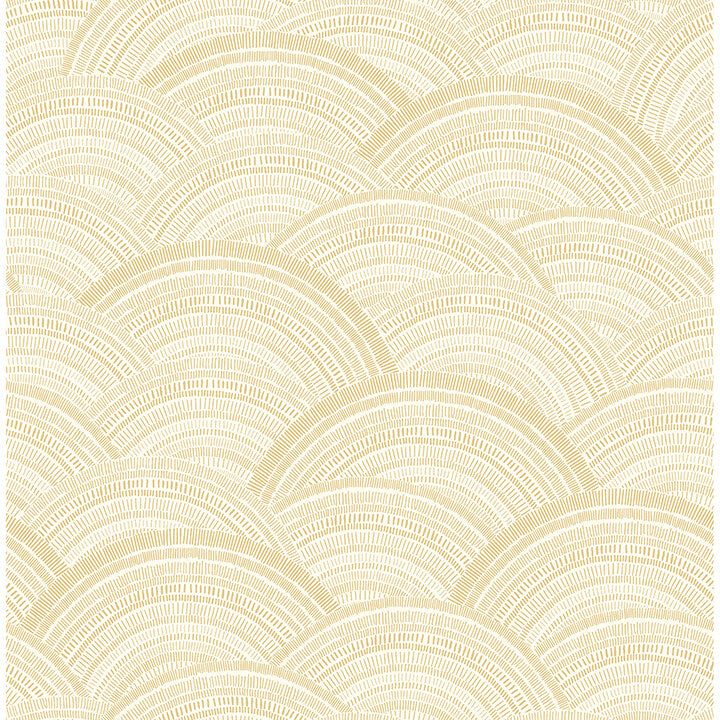encircle-yellow-geometric-wallpaper-york-wallcoverings-4146-27204 - York Wallcoverings Wallpaper
