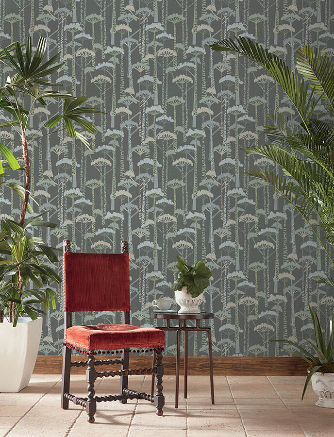 unify-aqua-forest-wallpaper-york-wallcoverings-4146-27206 - York Wallcoverings Wallpaper