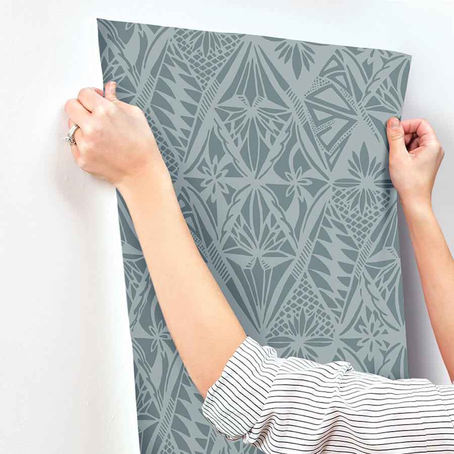 Urbane Denim Diamonds Wallpaper - York Wallcoverings - 4146-27213 - York Wallcoverings Wallpaper