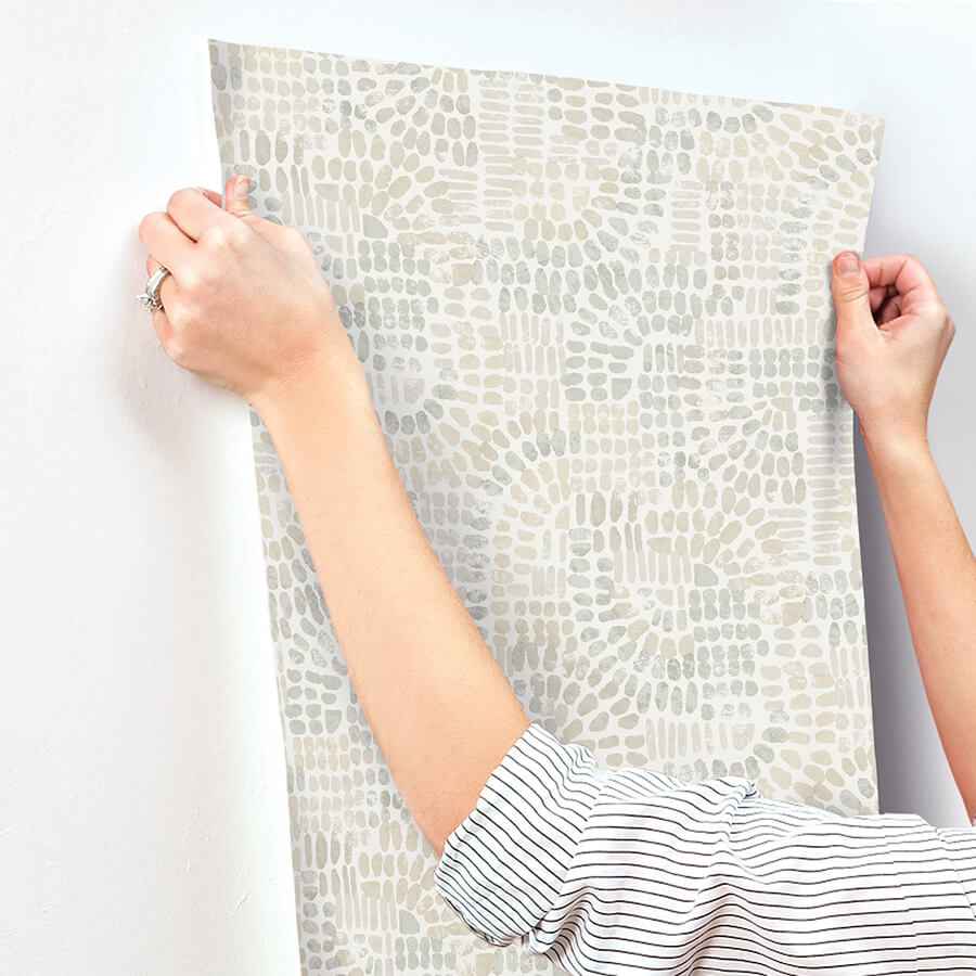 Wanderer Dove Mosiac Wallpaper - York Wallcoverings - 4146-27218 - York Wallcoverings Wallpaper