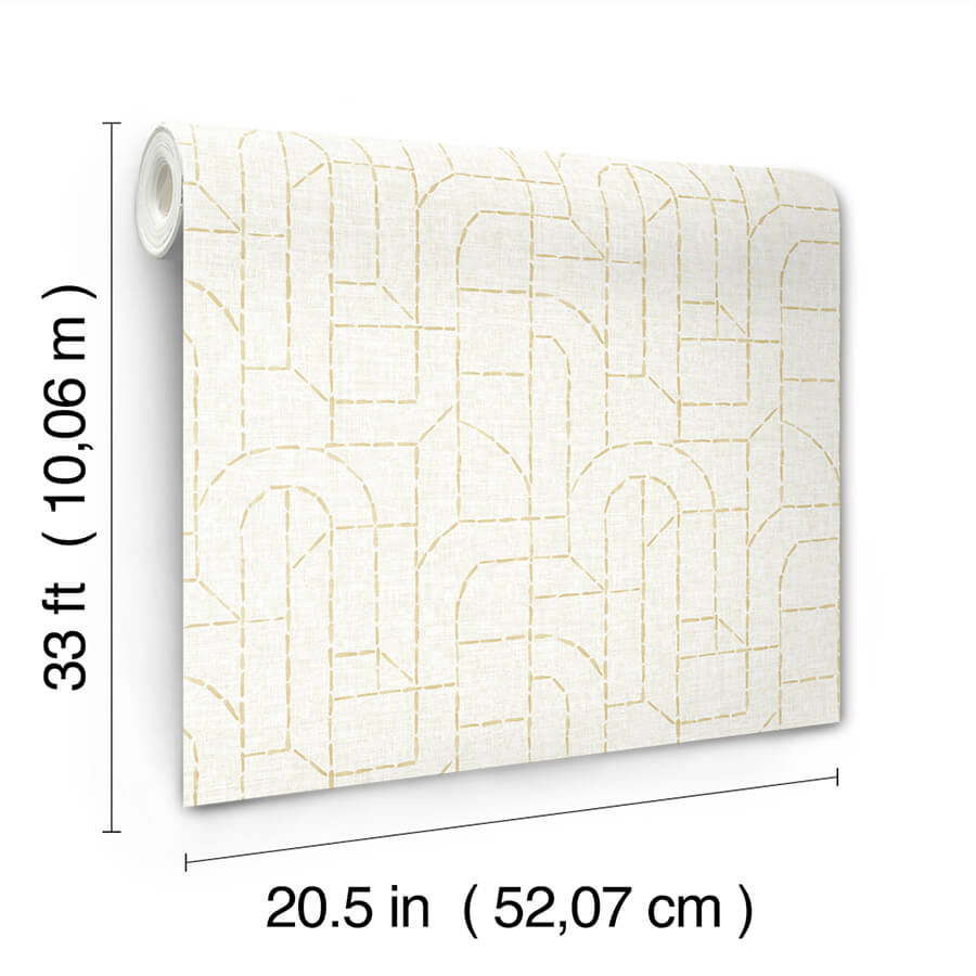 integrity-yellow-arched-outlines-wallpaper-york-wallcoverings-4146-27219