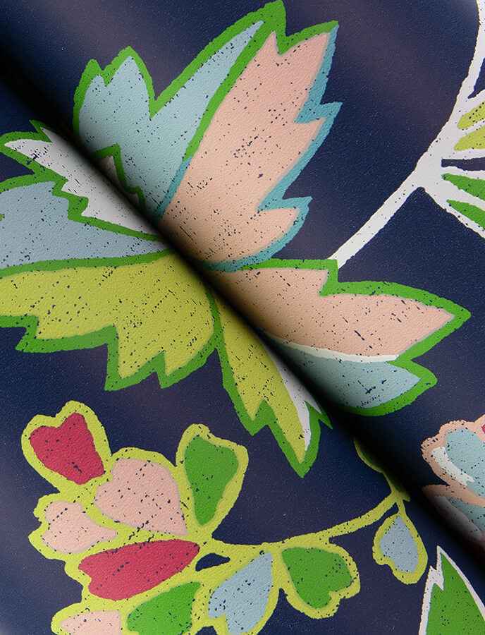 Valdivian Fuchsia Floral Wallpaper - York Wallcoverings - 4146-27224 - York Wallcoverings Wallpaper