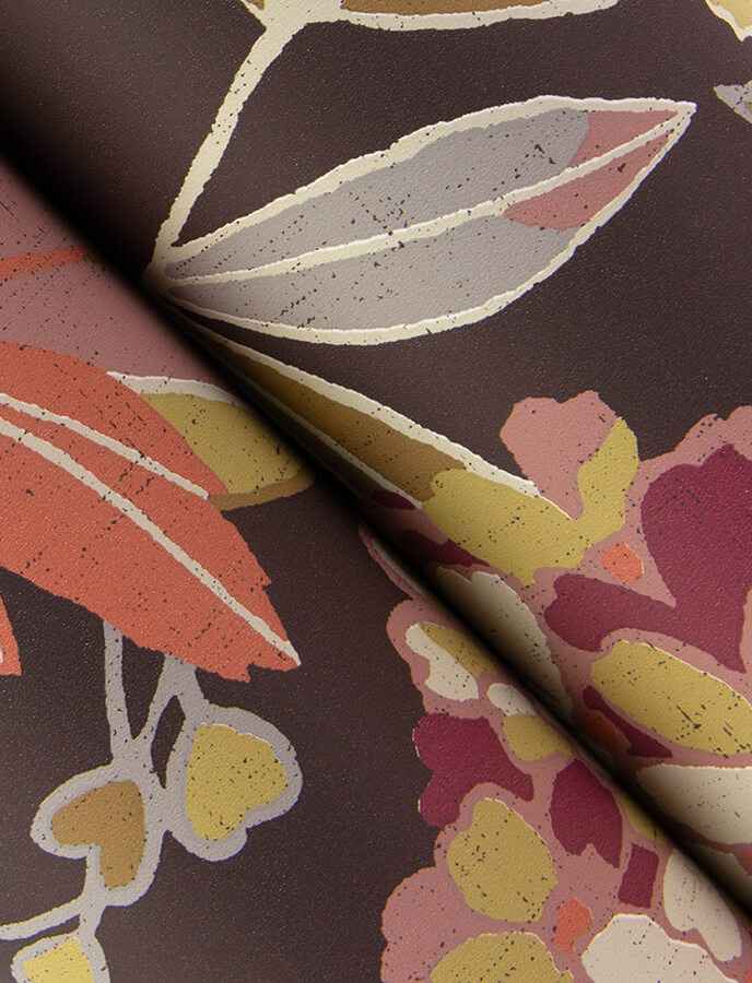 Valdivian Honey Floral Wallpaper - York Wallcoverings - 4146-27225 - York Wallcoverings Wallpaper