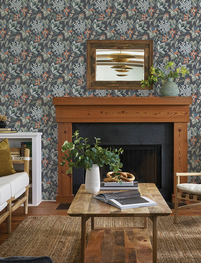 valdivian-moss-floral-wallpaper-york-wallcoverings-4146-27226 - York Wallcoverings Wallpaper