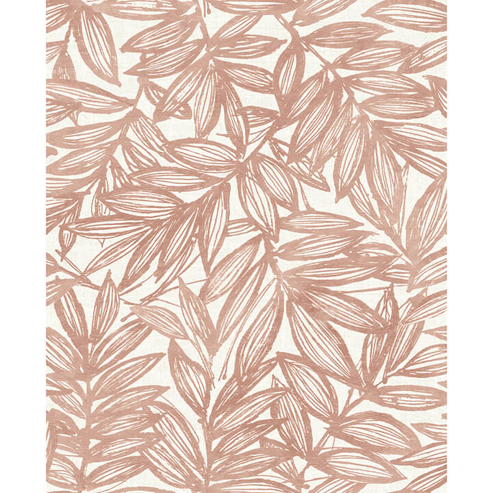 rhythmic-coral-leaf-wallpaper-york-wallcoverings-4146-27232 - York Wallcoverings Wallpaper