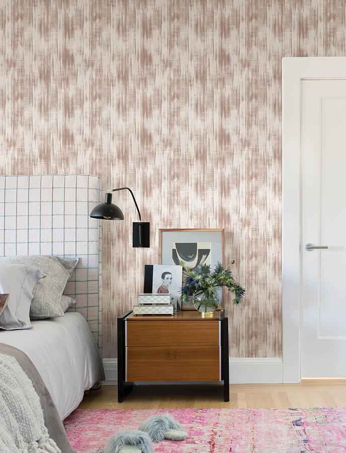 Marvel Light Pink Ripple Wallpaper - York Wallcoverings - 4146-27242 - York Wallcoverings Wallpaper