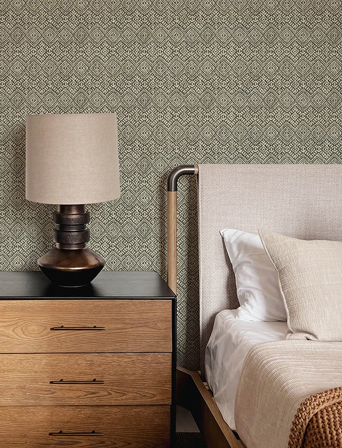 gallivant-black-woven-geometric-wallpaper-york-wallcoverings-4146-27255