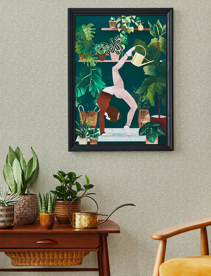 Soul Champagne Animal Print Wallpaper  | Brewster Wallcovering