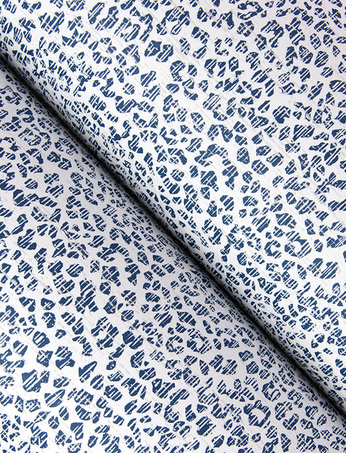 soul-indigo-animal-print-wallpaper-york-wallcoverings-4146-27268 - York Wallcoverings Wallpaper