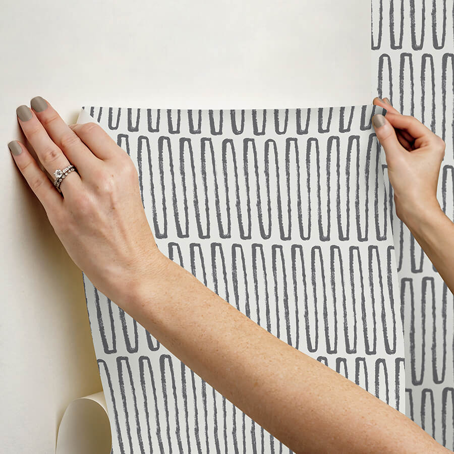 porter-charcoal-peel-and-stick-wallpaper-york-wallcoverings-nus6220 - York Wallcoverings Wallpaper