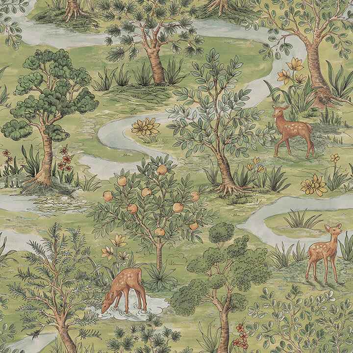 Bramble Forest Peel & Stick Wallpaper - York Wallcoverings - CJS6320 - York Wallcoverings Wallpaper