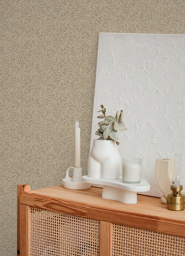 Monumental Beige Peel and Stick Wallpaper - Brewster Wallcovering