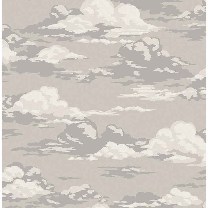 Cumulus Neutral Clouds Wallpaper - York Wallcoverings - 4164-M1809