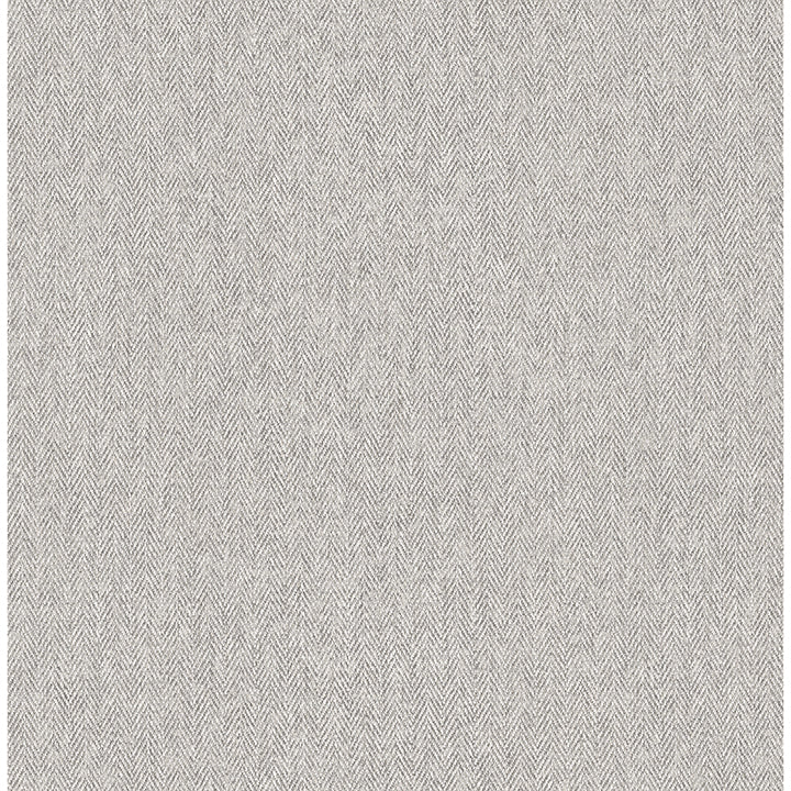 Picture of Herringbone Grey Tweed Wallpaper