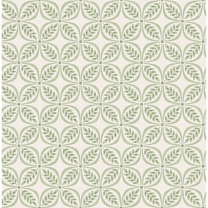 Picture of Morgrove Green Trellis Wallpaper