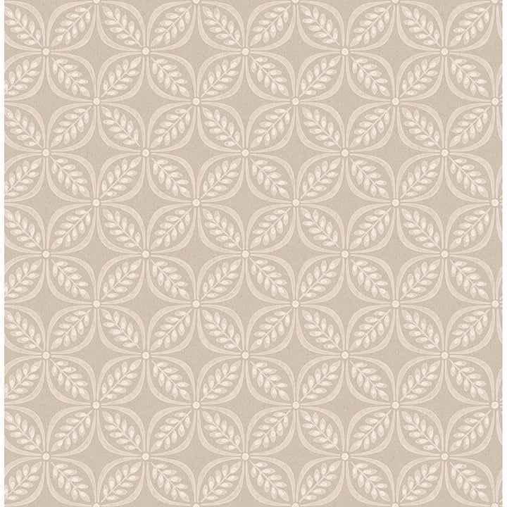 Morgrove Beige Trellis Wallpaper - York Wallcoverings - 4164-M1835