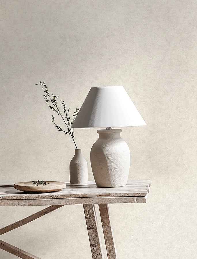 Heritage Light Grey Plain Wallpaper - York Wallcoverings - 4164-M1836 - York Wallcoverings Wallpaper