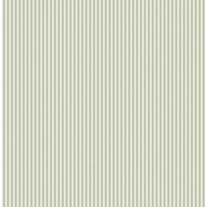 Picture of Ticking Light Green Stripe Wallpaper