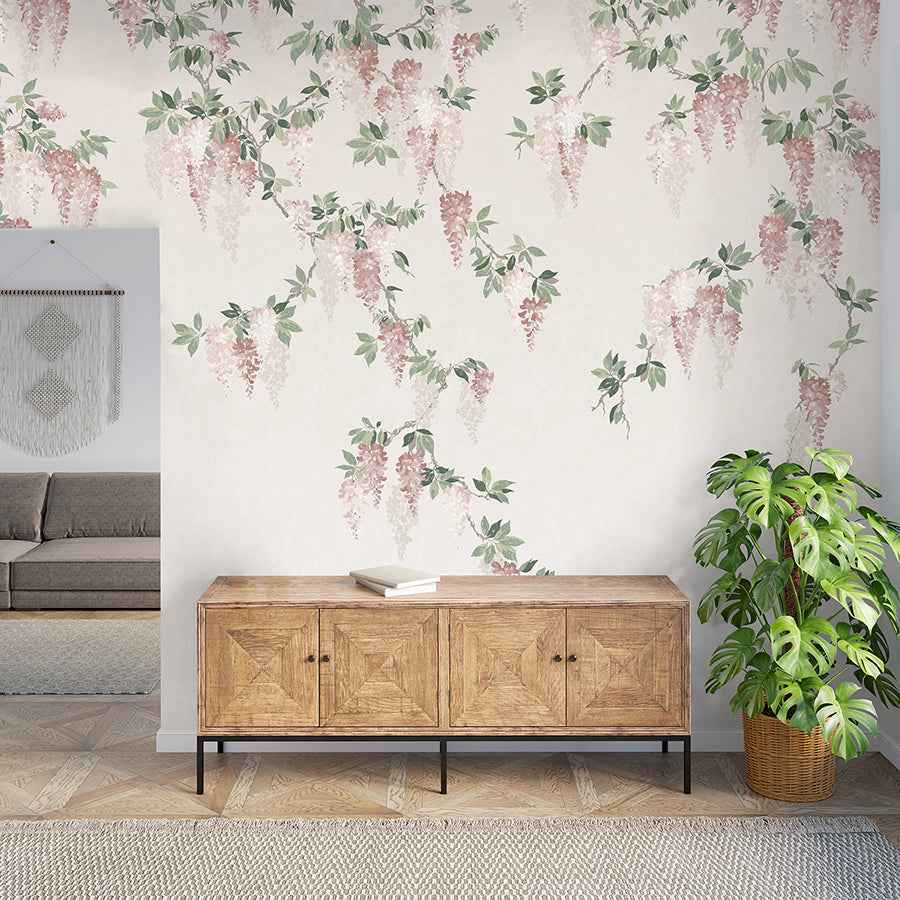 Wisteria Blush Wall Mural - York Wallcoverings - 4164-50939 - York Wallcoverings Wallpaper