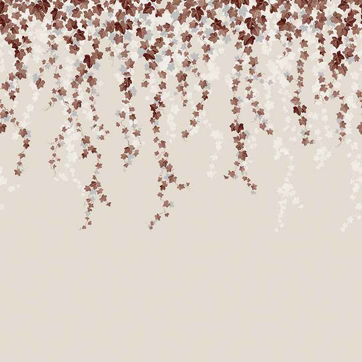Trailing Ivy Brown Wall Mural - York Wallcoverings - 4164-50941