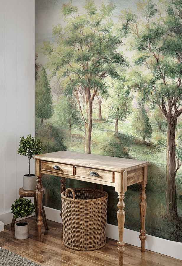 Orchard Green Wall Mural - York Wallcoverings - 4164-50943 - York Wallcoverings Wallpaper