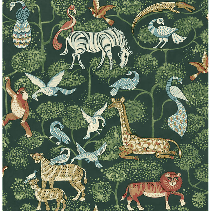 rigby-green-jungle-animals-wallpaper-york-wallcoverings-4135-27286