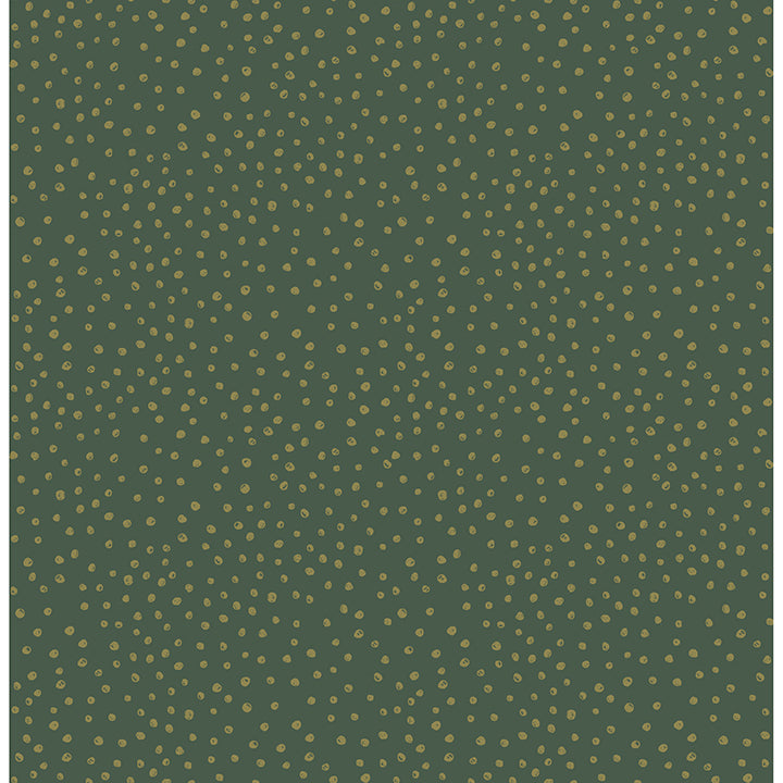 Picture of Cassie Green Petite Polka Wallpaper