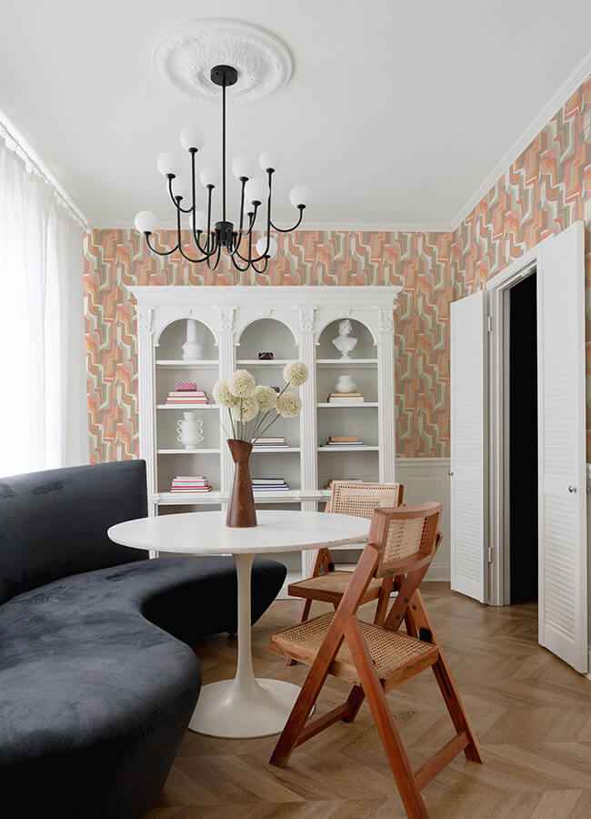 Tulum Coral Surreal Shapes Wallpaper - York Wallcoverings - 4135-72701