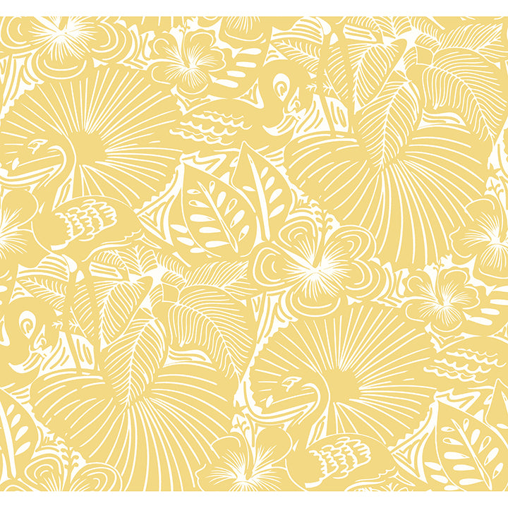 idalia-yellow-floral-flamingo-wallpaper-york-wallcoverings-4135-72715