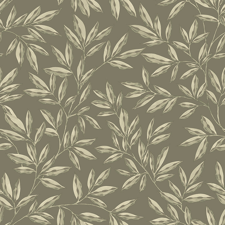 Picture of CLJ Rowan Olive Peel and Stick Wallpaper